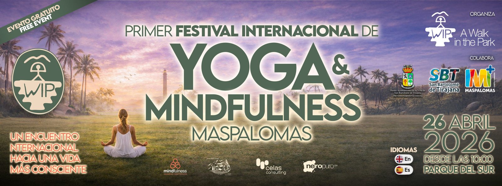 Festival Internacional de Yoga & Mindfulness — Maspalomas 2026